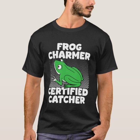 Kikkervanger Charmeur Kikkervisje T-shirt (Voorkant)