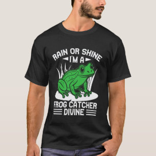 Kikkervanger Regen Of Zonneschijn Ik Ben Een Godde T-shirt