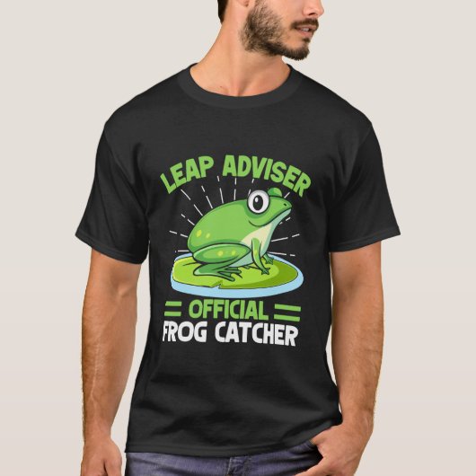 Kikkervanger Sprong Adviseur Kikker T-shirt (Voorkant)