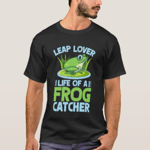 Kikkervanger Sprong Liefhebber Kikker T-shirt