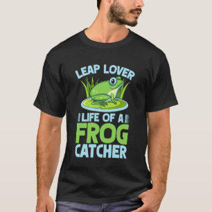 Kikkervanger Sprong Liefhebber Kikker T-shirt