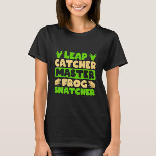 Kikkervanger Sprongvanger Meester Grijper Kikker T-shirt
