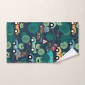 Kikkervarken Kinder Schattige chauffeurs Bad Handdoek (Handdoek)