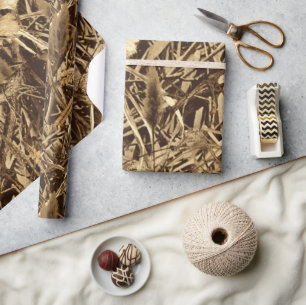 Kikkervel, eendenjager, watervogels camopapier cadeaupapier