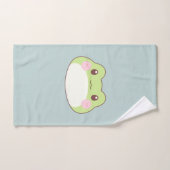 Kikkerverjaardag Kinder kunst Handdoek (Handdoek)