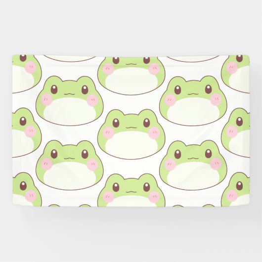 Kikkerverjaardag Kinder kunst Spandoek (Horizontaal)