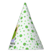 Kikkerverjaardagsfeestje gepersonaliseerd feesthoedjes (Rechts)