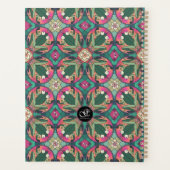 Kikkervijver Kaleidoscoop Water Lelies gepersonali Planner (Achterkant)