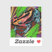 kikkervinyl Sticker (Vel)