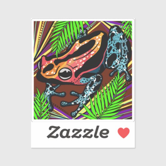 kikkervinyl Sticker (Vel)