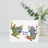 Kikkervis Briefkaart (Staand voorkant)