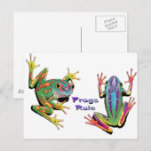 Kikkervis Briefkaart (Voorkant / Achterkant)