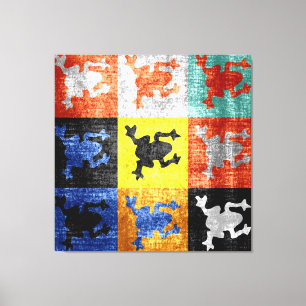Kikkervis Canvas Afdruk