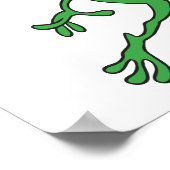 kikkervis-cartoon poster (Hoek)