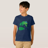 Kikkervis duikt t-shirt (Voorkant volledig)