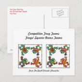 Kikkervis-kanselierthee,s Briefkaart (Voorkant / Achterkant)