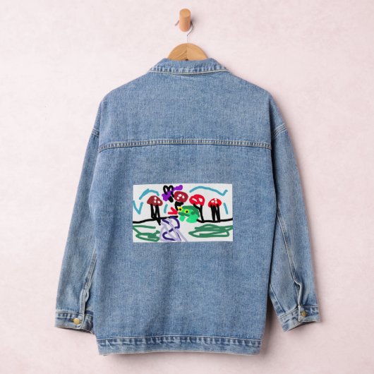 Kikkervis liefde denim jacket (Hangar)