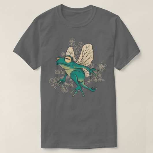 Kikkervis met vleugels t-shirt (Design voorkant)