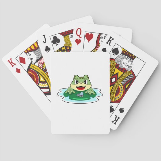 Kikkervis Pokerkaarten (Achterkant)
