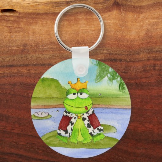 Kikkervis Sleutelhanger (Voorkant)