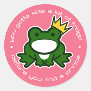 Kikkervis Sticker