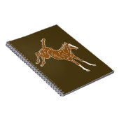 Kikkervis - transparante kleur. notitieboek (Rechterzijde)