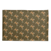 Kikkervis - transparante meerkleurige kleur. kussensloop (Achterkant)