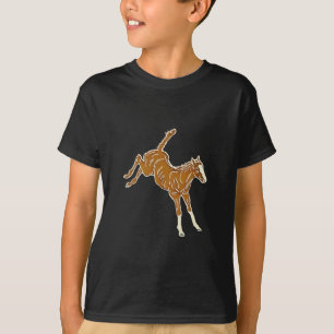 Kikkervis - transparante meerkleurige kleur. t-shirt