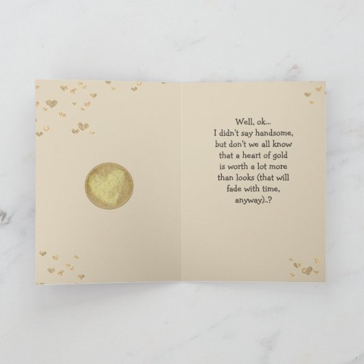 Kikkervis Valentijn Feestdagen Kaart (Binnen)