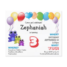 Kikkervisballonnen Kinder elke zondag