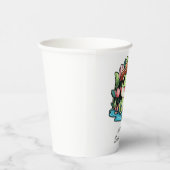 kikkervisje-Baby shower Papieren Bekers (Rechts)