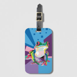 Kikkervisje Bagagelabel