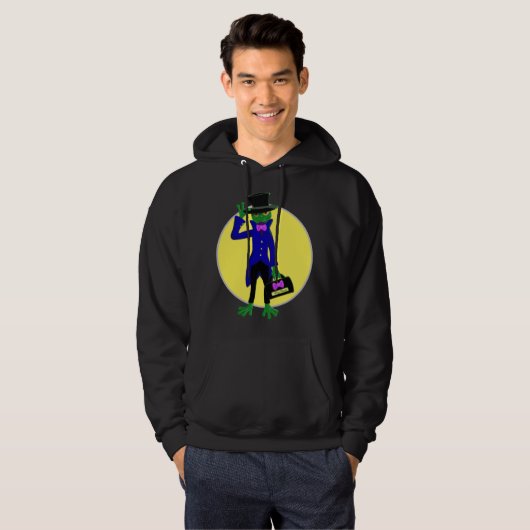 Kikkervisje Hoodie (Voorkant volledig)