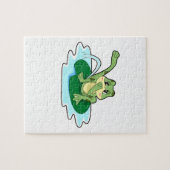 Kikkervisje Legpuzzel (Horizontaal)