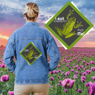 Kikkervisje positieve Denim Jas Jacket
