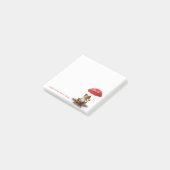 Kikkervisje Post-It Notities – Geluk op een Regena Post-it® Notes (Schuin)