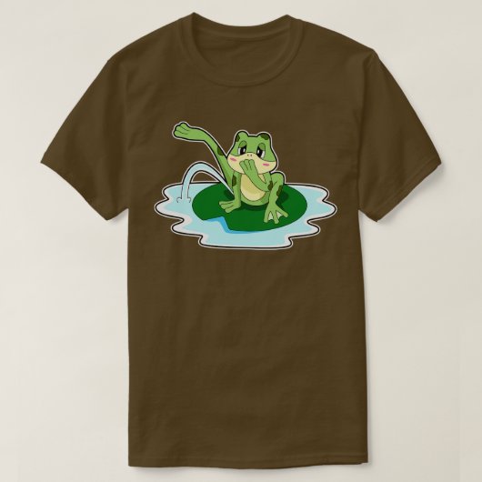 Kikkervisje T-shirt (Design voorkant)