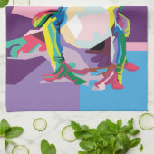 Kikkervisje Theedoek (Gevouwen)