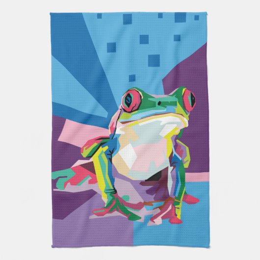 Kikkervisje Theedoek (Verticaal)