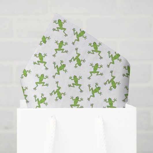 Kikkervisje Tissuepapier, Vijverdier Decoupage Tissuepapier (Cadeauzakje)
