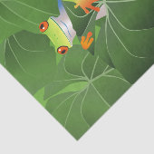 Kikkervisjes 23 decoupage, 10x15 tissuepapier (Detail)