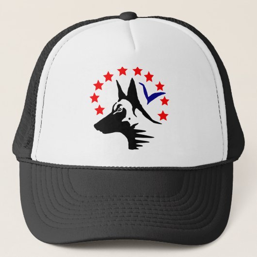 kikkervisjes trucker pet (Voorkant)