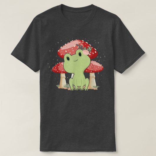 Kikkervisjes van zachte stofstaarten t-shirt (Design voorkant)