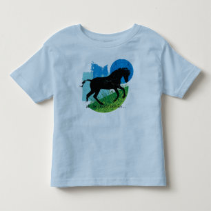 Kikkervisjes voor paardenontwerp kinder shirts