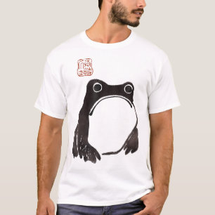 Kikkerviskkikker van Cute Cottcore Grumpy Japanse  T-shirt