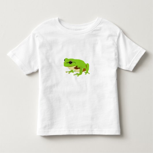 Kikkerviskkikker voor de rode bomen kinder shirts (Voorkant)