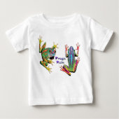 Kikkervisregel Baby T-shirt (Voorkant)