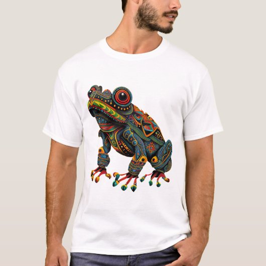 Kikkervissendier T-shirt (Voorkant)