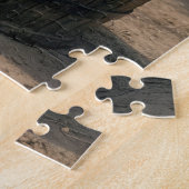 Kikkervisvangst in een whiskeyvat legpuzzel (Zijkant)
