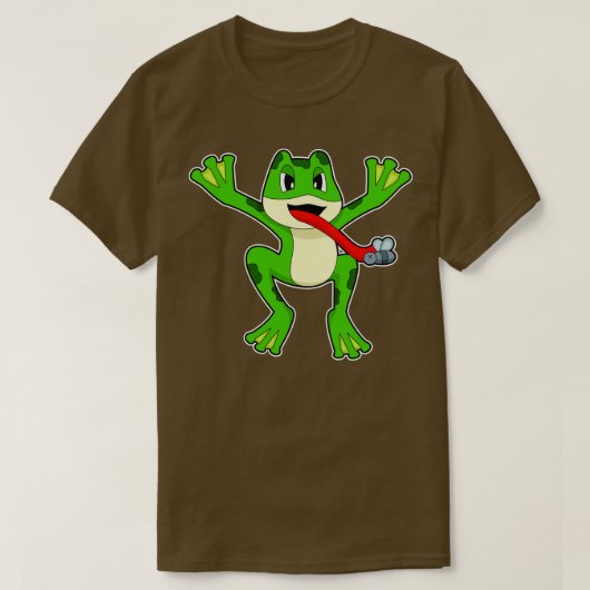 Kikkervlieg 1 t-shirt (Design voorkant)